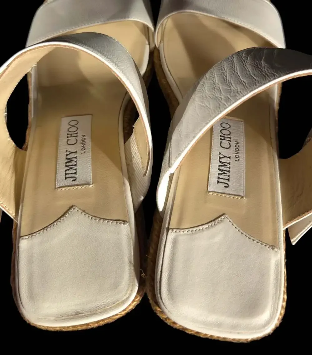 Jimmy Choo espadrille wedge